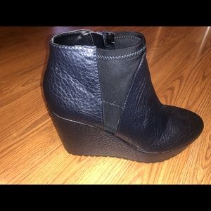 Wedge Platform Boots